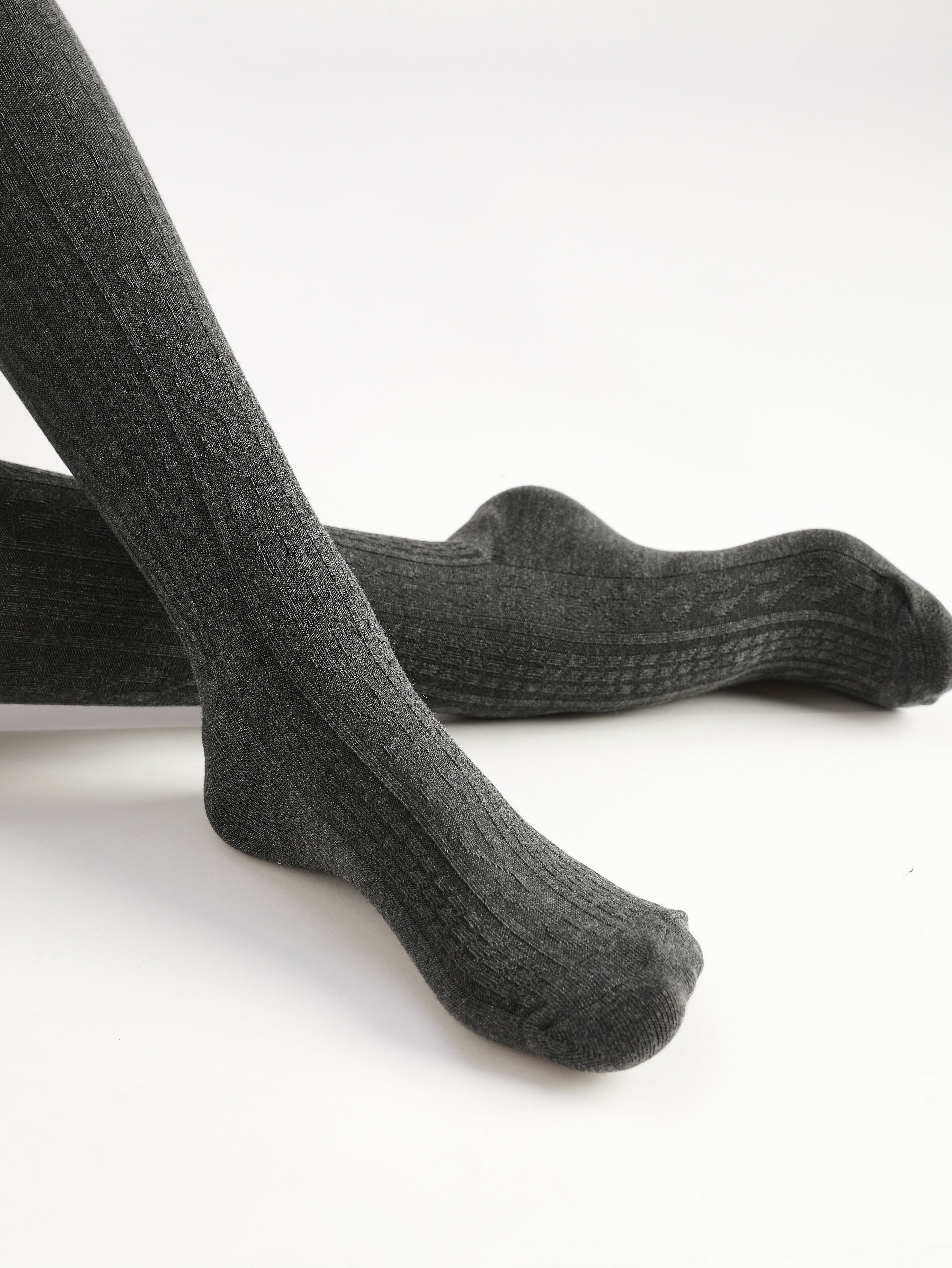 Cable knit sweater tight